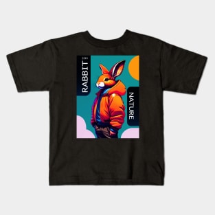 Rabbit 20xx Nature Kids T-Shirt